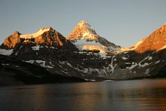 25 Sunrise On Mount Magog and Mount Assiniboine From Lake Magog.jpg